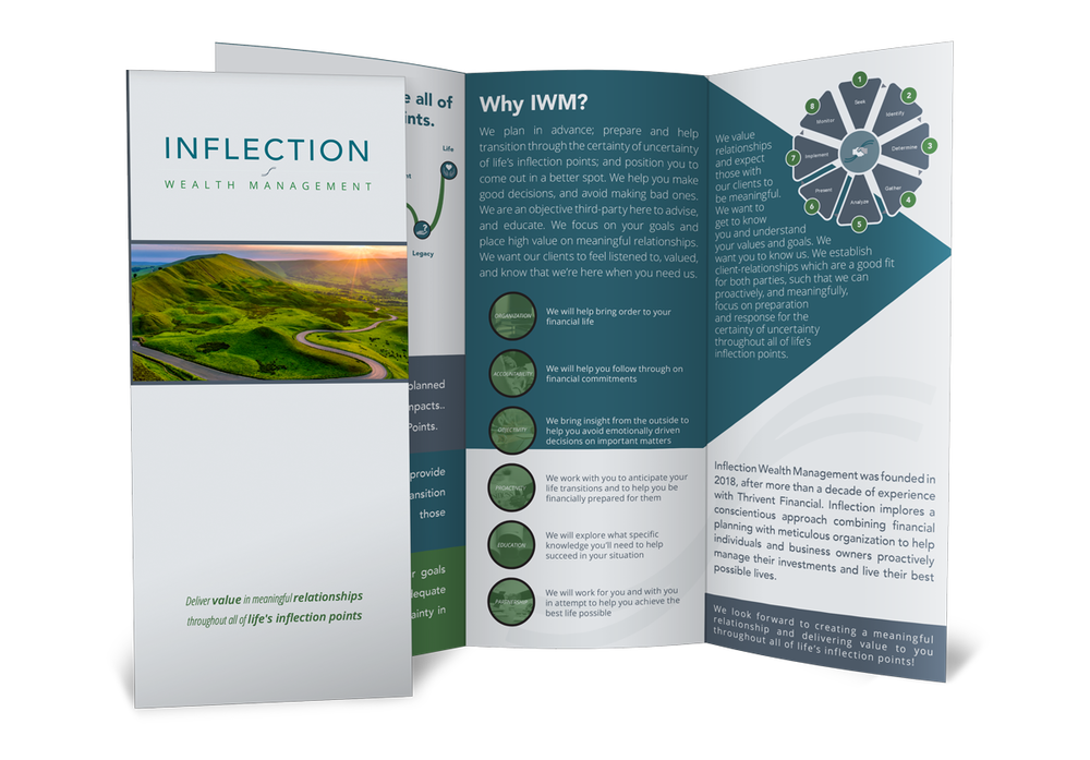 Inflection Wealth Management Trifold Brochure